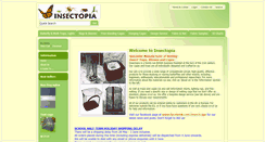 Desktop Screenshot of insectcage.net